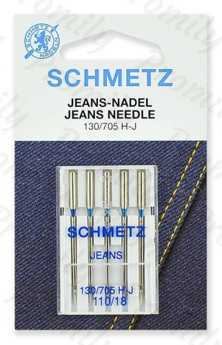Иглы для джинсы № 110, Schmetz, 5шт от магазина Promily в Новороссийске