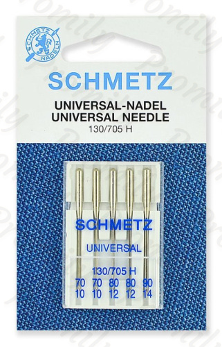 Иглы стандартные №70(2), 80(2), 90, Schmetz, набор 5 шт от магазина Promily в Новороссийске