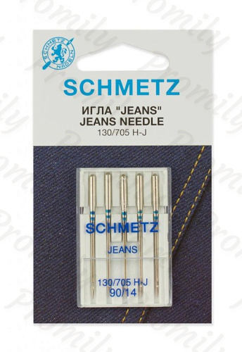 Иглы для джинсы № 90, Schmetz, 5шт от магазина Promily в Новороссийске