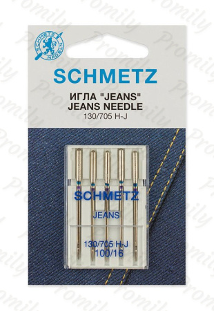 Иглы для джинсы №100, Schmetz, 5шт от магазина Promily в Новороссийске