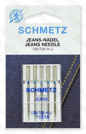Иглы для джинсы № 110, Schmetz, 5шт от магазина Promily в Новороссийске