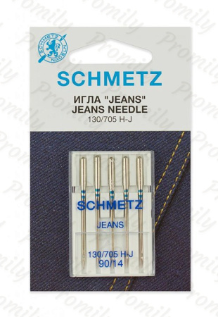 Иглы для джинсы № 90, Schmetz, 5шт от магазина Promily в Новороссийске
